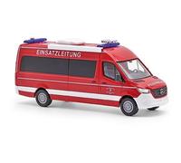 Busch 52635 - 1/87 Mercedes-Benz Long Empattement Bus, Pompier Winsen