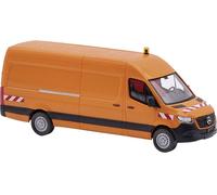 Busch 52636 H0 Modèle réduit de voiture particulière Mercedes Benz Empattement long sprinter, barre de circulation