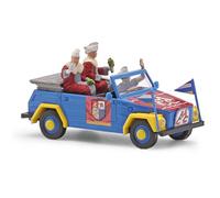 Busch 52730 - 1/87 VW 181 Kurierwagen, Fastnacht Mainz, Rouge - Neuf