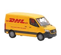 Busch 53406 - 1/87 Mercedes-Benz Empattement Court / Toit Plat , DHL - Neu