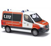 Busch 53465 - 1/87/H0 MB Sprinter 2018 Court Toit Surélevé Rd Dortmund Pour Nef
