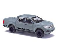 Busch 53711 - H0 - Nissan Navara, N-Guard, Gris - Neuf