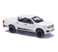 Busch 53712 - H0 - Nissan Navara, N-GUARD, Blanc - Neuf