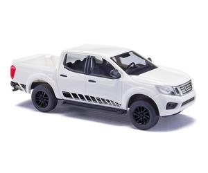 Busch 53712 - H0 - Nissan Navara, N-GUARD, Blanc - Neuf