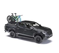 Busch 53724 H0 Modèle réduit de voiture particulière Nissan Navara avec deux vélos