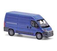 Busch 54603 - 1/87 Fiat Ducato, Bleu - Neuf