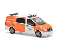 Busch 54804 - 1/87 Mercedes-Benz Vito, Ambulance Feuerwehr Münster - Neuf