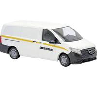 Busch 54805 H0 Modèle réduit de bus, Modèle réduit de véhicule prioritaire Mercedes Benz Vito, Liebherr