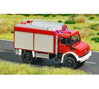 Busch 5599 - 1/87 H0 Mercedes Unimog U 5023 - Camion de Pompier - Neu