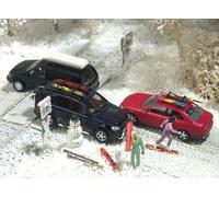 BUSCH 6004 Échelle HO Ensemble Pour Paysage D'Hiver (Décor Paysage Et Véhicules)