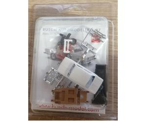 Busch 60200 - 1/87 / H0 Lada 1600 Blanc - Kit - Neuf