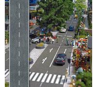 Busch 6039 OO/HO 80MM X 1M Ancien Chemin En Bitume