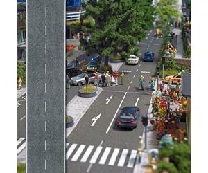 Busch 6039 OO/HO 80MM X 1M Ancien Chemin En Bitume