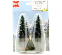 BUSCH 6136 Sapins Rouges Standard 130 MM