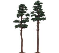 Busch 6143 Pine Tree 185 & 195mm 2/ HO Scenery Scale Model Scenery
