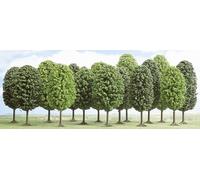 Busch Environnement - Modélisme ferroviaire BUE6486 - Assortiment de 12 arbres feuillus HO/OO/TT