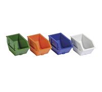 Busch 7753 H0 4 Storage Container 2.5 m³ Finished Model