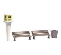 Busch 7763 Colonne de taxi H0 BRD modèle fini G