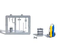 Busch 7785 Welding Torch/Tools/Wagon HO Scenery Scale Model