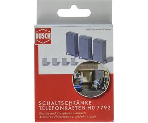 Busch 7792 Switch/Telephone Cabinets HO Scenery Scale Model
