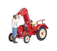 Busch 7882 H0 Porsche Réparation Du Tracteur-Busch