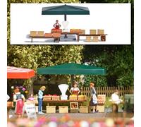Busch 7915 - 1/87 7 H0 Acton Jeu : Étal de Marché Légumes - Neuf