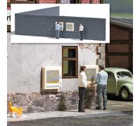 Busch 7919 SET d'action H0 le coin fumeur