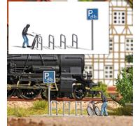 Busch 7950 - 1/87/H0 Action-Set : Fahrradklau - Neuf