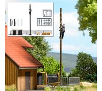 Busch 7966 Action Set Mast grimpeur époque 3-4 1:87 échelle H0 Neuf