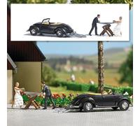 Busch 7980 Mariage Avec Mariée Et Brätigam Et VW Hebmüller Acton Jeu Ho Neuf