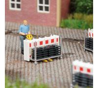 Busch 79897 Coffret D’Action 1/87 H0 Figures Neuf: Clôture Grillage Transport