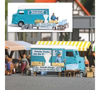 Busch 7990 - 1/87 / H0 Ensemble D'Action: Poissonnier - Neuf