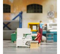 Busch 79906 - 1/87 / H0 Ensemble D'Action: Presse - Neuf