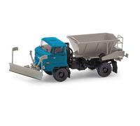 Busch 95561 - 1/87 Espewe : Ifa L60 D035 (Service de Déneigement) avec Lame -