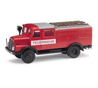 Busch 95604 - 1/87 IFA S4000 TLF Avec Bande Ventrale - Pompiers - Neuf