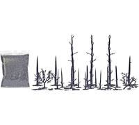 Busch Abgebrannter Wald 1854 Kit d'arbres 1 set