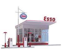 Busch Environnement - BUE1005 - Modélisme Ferroviaire - Station Service Esso