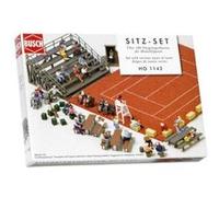 BUSCH ENVIRONNEMENT - BUE1142 - MODÉLISME FERROVIAIRE - ASSORTIMENT DE SIÈGES DIFFÉRENTS G