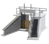 Busch Environnement - BUE1483 - Modélisme Ferroviaire - Barrage pour Bassin de Rétention d'eau