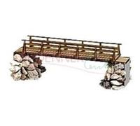 Busch environnement - bue1497 - modélisme ferroviaire - passerelle en bois G