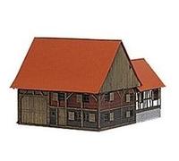 BUSCH ENVIRONNEMENT - BUE1503 - MODÉLISME FERROVIAIRE - FERMETTE EN BOIS G