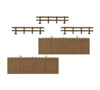 Busch Environnement - BUE6015 - Modélisme Ferroviaire - Set Jardin - Près et Barriere