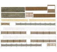 Jeu de clôtures Busch 6017 H0 kit 1 set