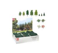BUSCH ENVIRONNEMENT - BUE6333 - MODELISME FERROVIAIRE - BOITE D'ARBRES - ECHELLE N - ASSORTIMENT