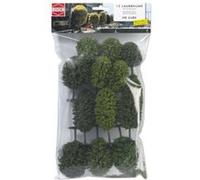 Busch Environnement - Modélisme ferroviaire BUE6486 - Assortiment de 12 arbres feuillus HO/OO/TT