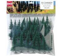 BUSCH ENVIRONNEMENT - BUE6492 - MODÉLISME FERROVIAIRE - SAC DE SAPINS HO AVEC RACINES G