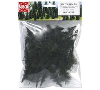 Busch Environnement - BUE6597 - Modélisme Ferroviaire - 50 Sapins à Planter N / Z