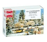 BUSCH ENVIRONNEMENT - BUE7171 - MODÉLISME FERROVIAIRE - POUDRE DE NEIGE ETINCELANTE G