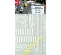 Busch Environnement - Bue7196 - Modélisme Ferroviaire - Set Marquage De Chaussées - Echelle Ho-Busch