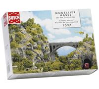 Busch Environnement - BUE7590 - Modélisme Ferroviaire - Mortier de Construction